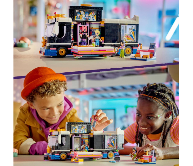 LEGO Friends 42619 Autobus koncertowy gwiazdy popu - 1203363 - zdjęcie 6